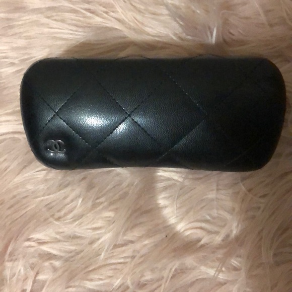 CHANEL Accessories - Chanel Leather Glasses Case